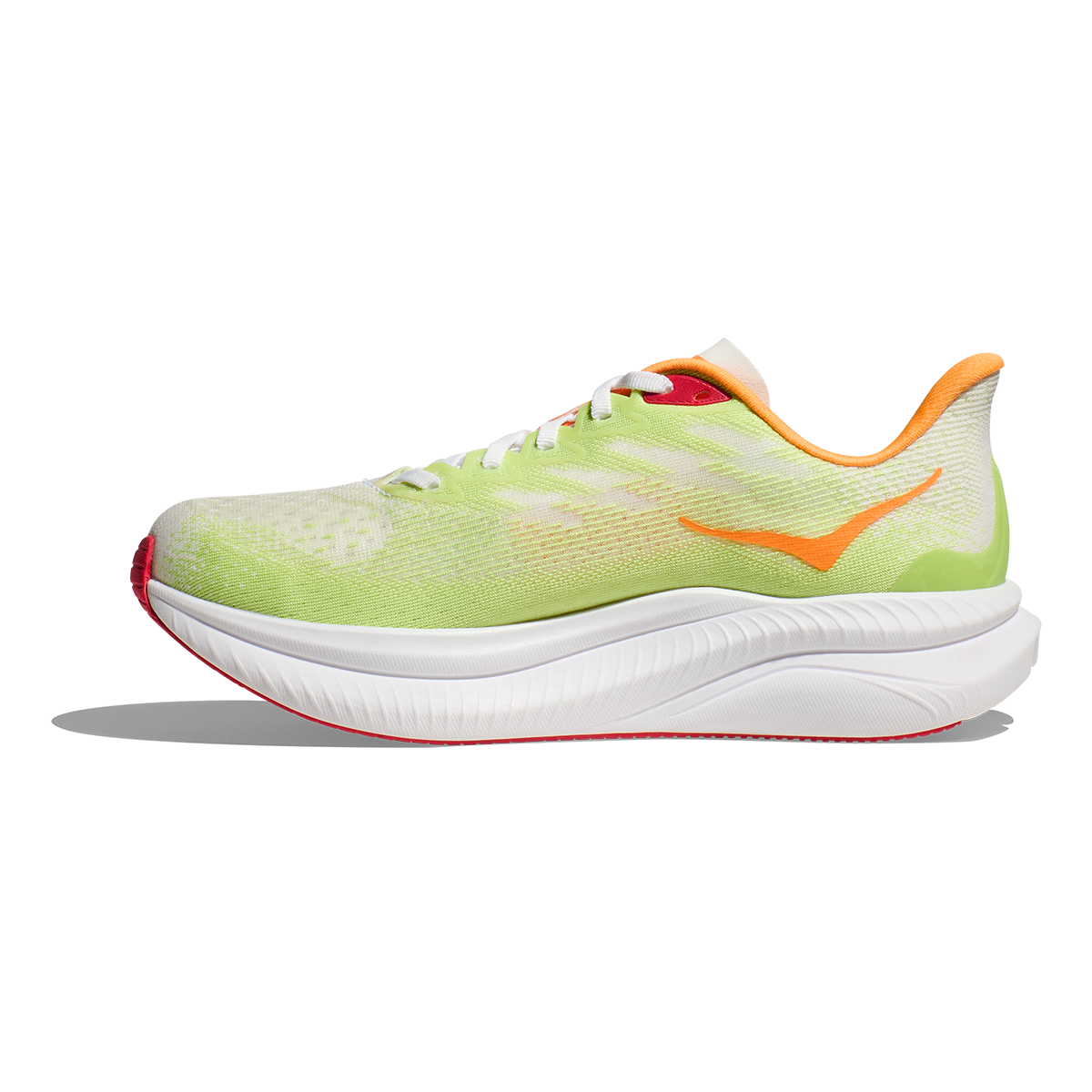 Hoka Mach 6 - White - Lettuce