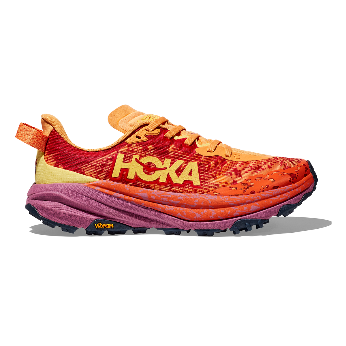 Hoka Speedgoat 6 - Sherbet - Beet Root