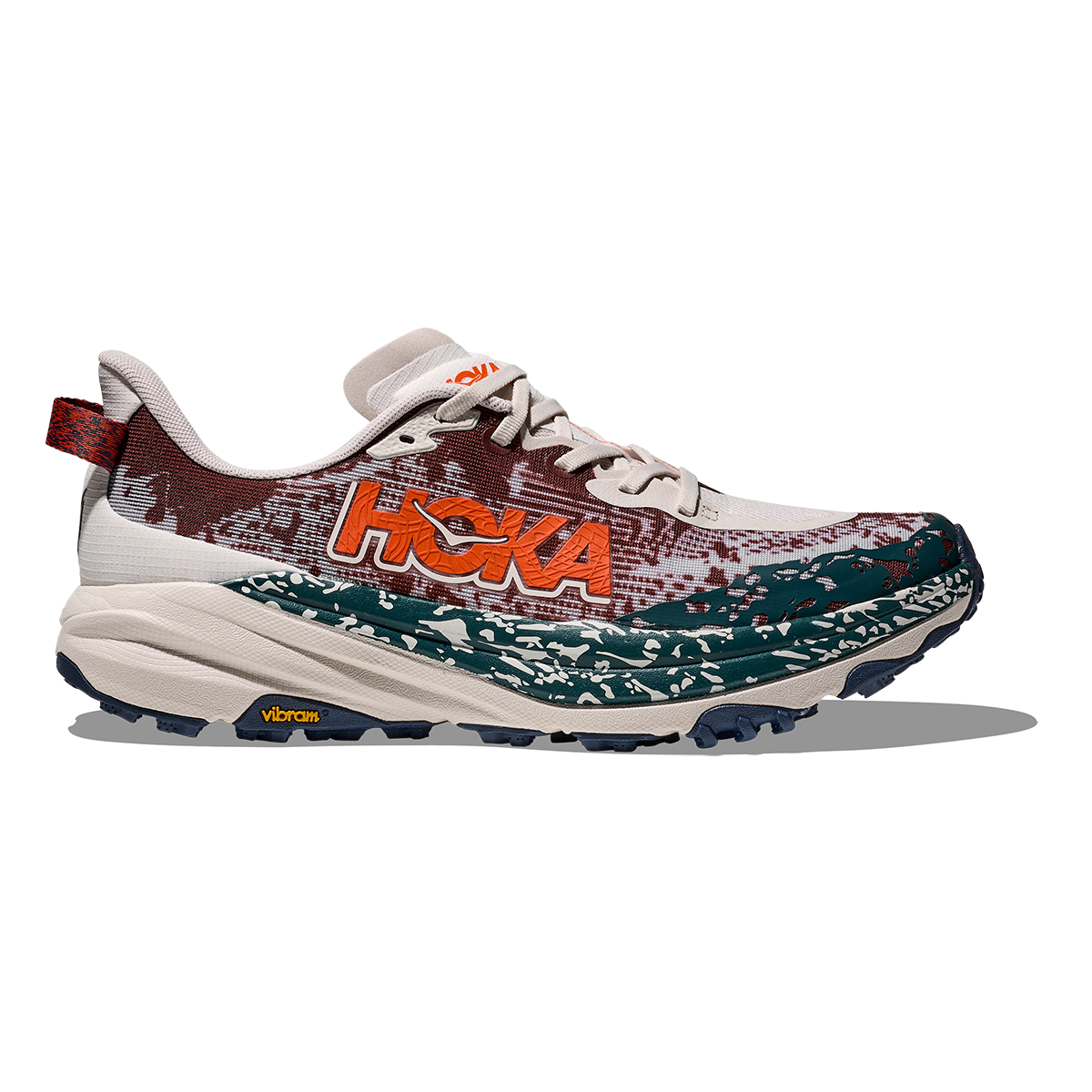 Hoka Speedgoat 6 - Putty - Blue Twilight