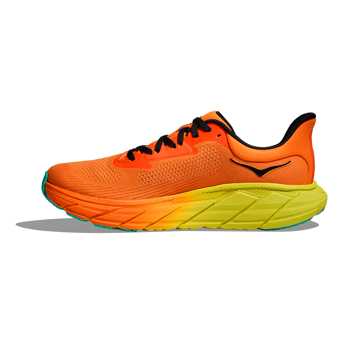 Hoka Arahi 7 - Electric Tangerine - Black