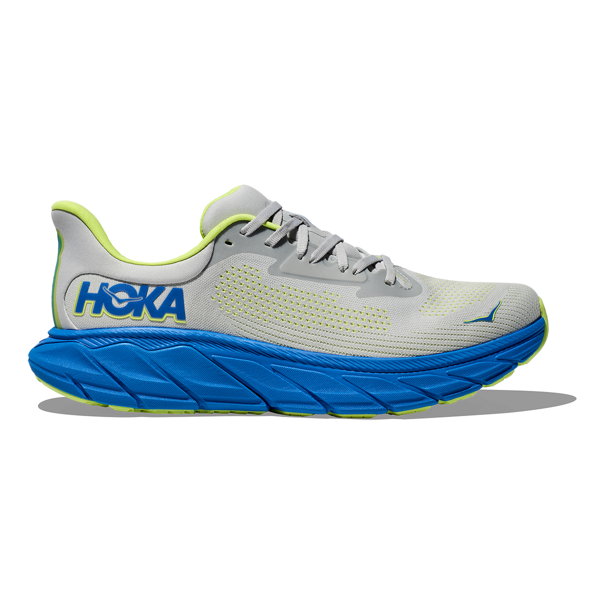 Hoka Arahi 7 - Stardust - Electric Cobalt