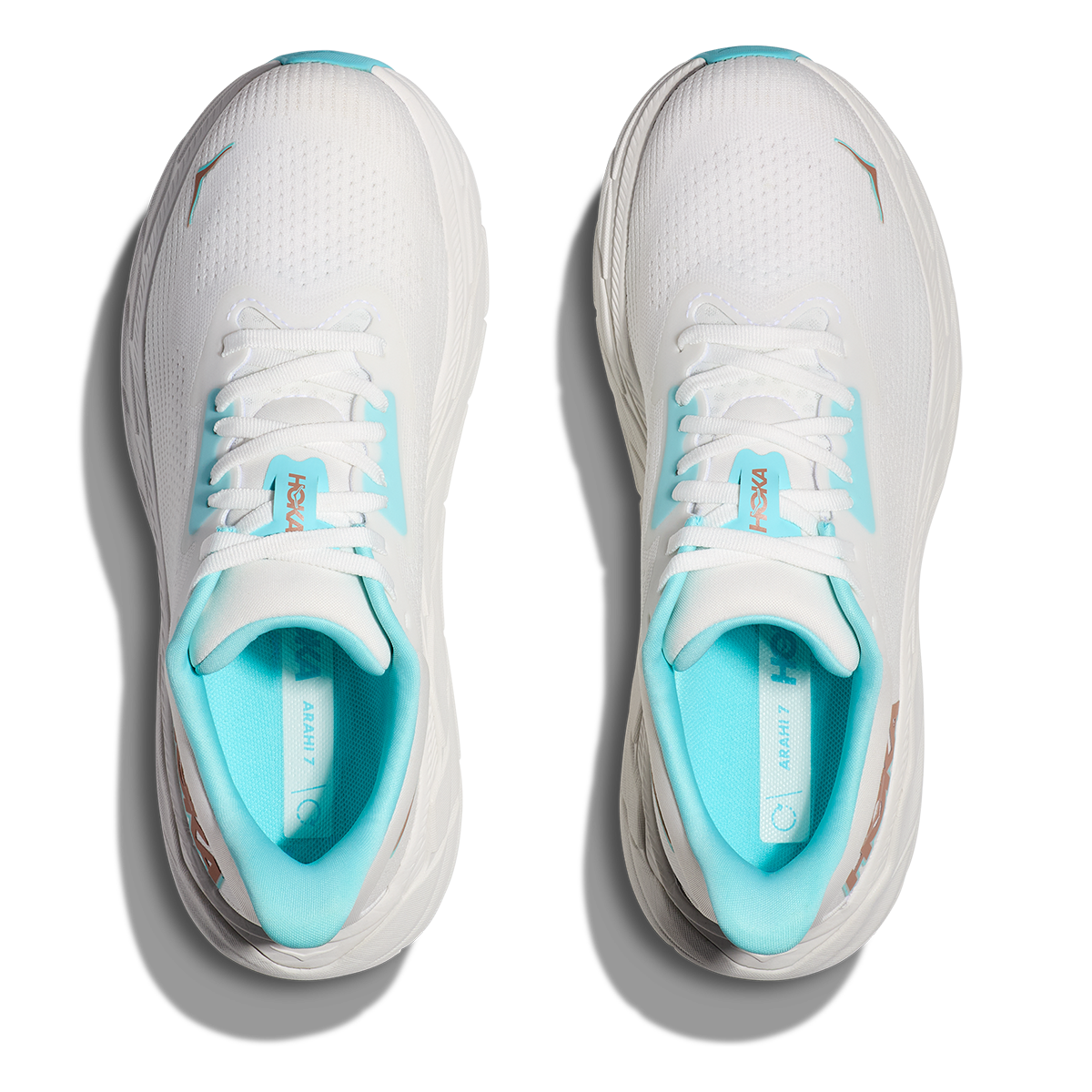 Hoka Arahi 7 - Frost - Rose Gold