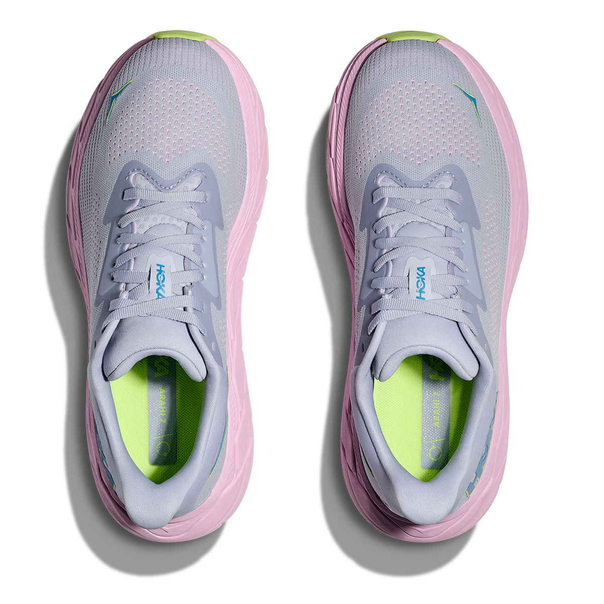 Hoka Arahi 7 - Gull - Pink Twilight