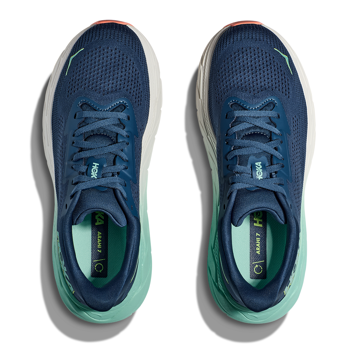 Hoka Arahi 7 - Midnight - Seafoam