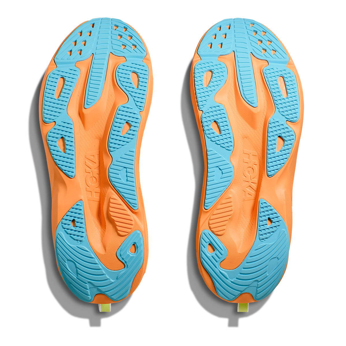 Hoka Skyflow - Frost - Solar Flare