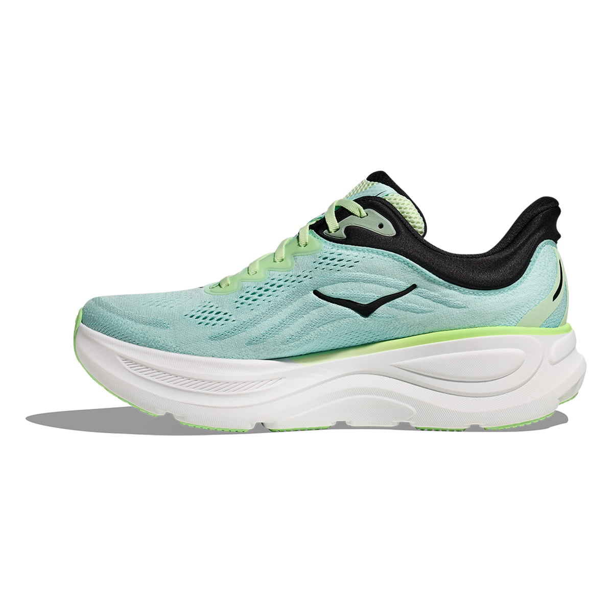 Hoka Bondi 9 Luna Moth - Blue Spark