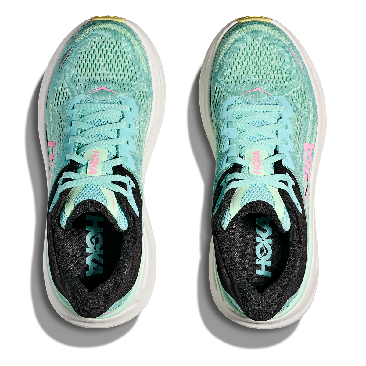 Hoka Bondi 9 Blue Spark - Mint Fluorite