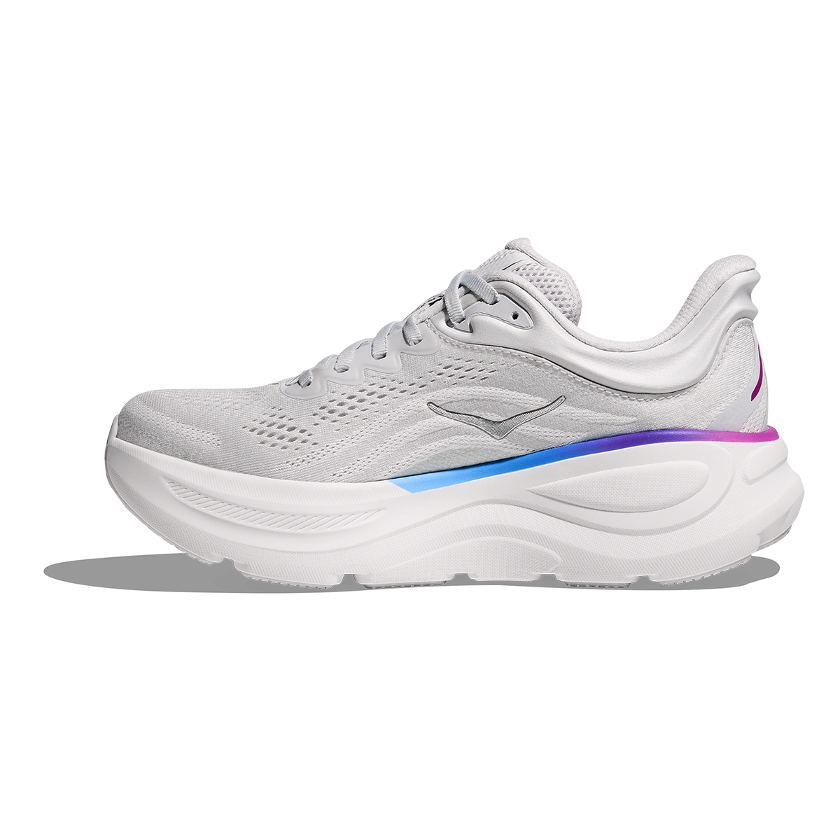 Hoka Bondi 9 Cosmic Grey - White