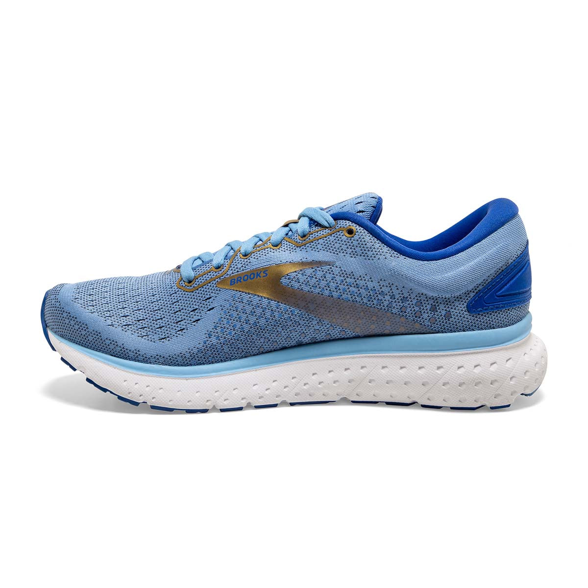 Brooks Glycerin 18 - Cornflower - Blue - Gold