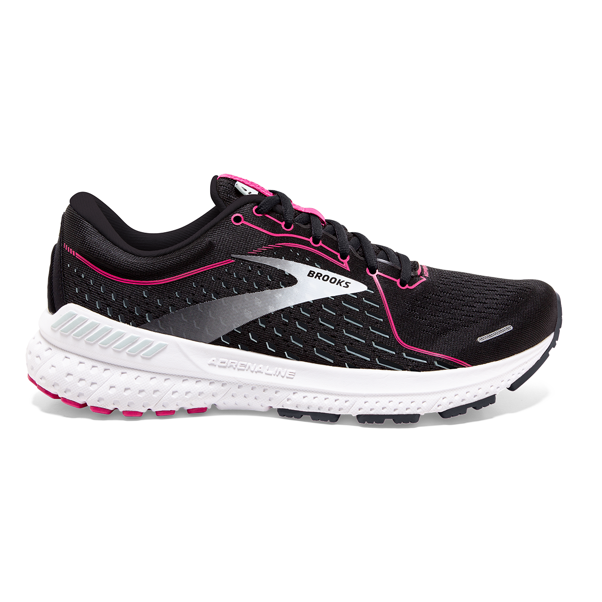 Brooks Adrenaline GTS 21 Black - Raspberry Sorbet - Ebony