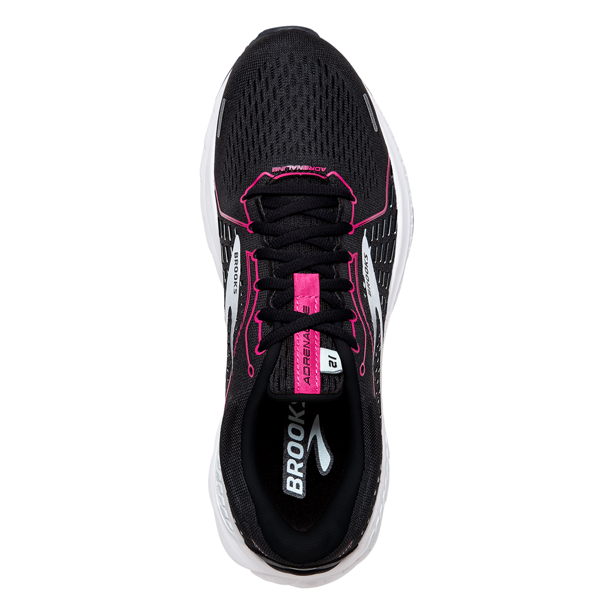 Brooks Adrenaline GTS 21 Black - Raspberry Sorbet - Ebony