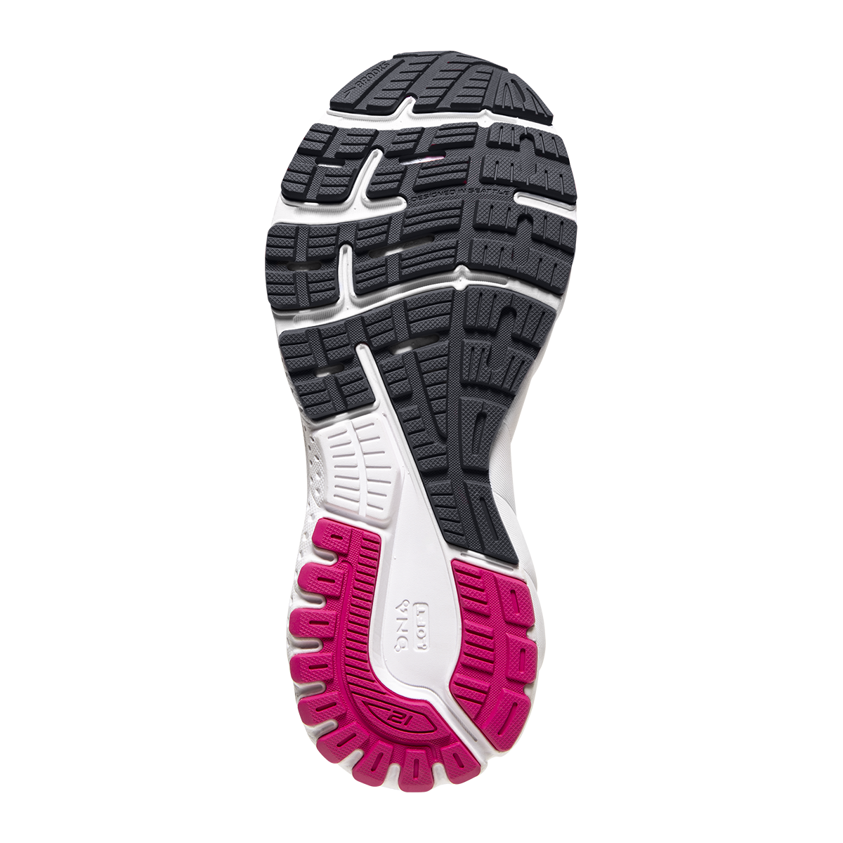 Brooks Adrenaline GTS 21 Black - Raspberry Sorbet - Ebony