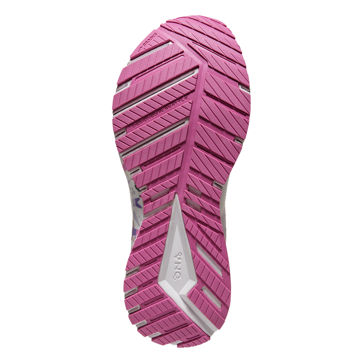 Brooks Revel 4 - White - Lilac - Pink