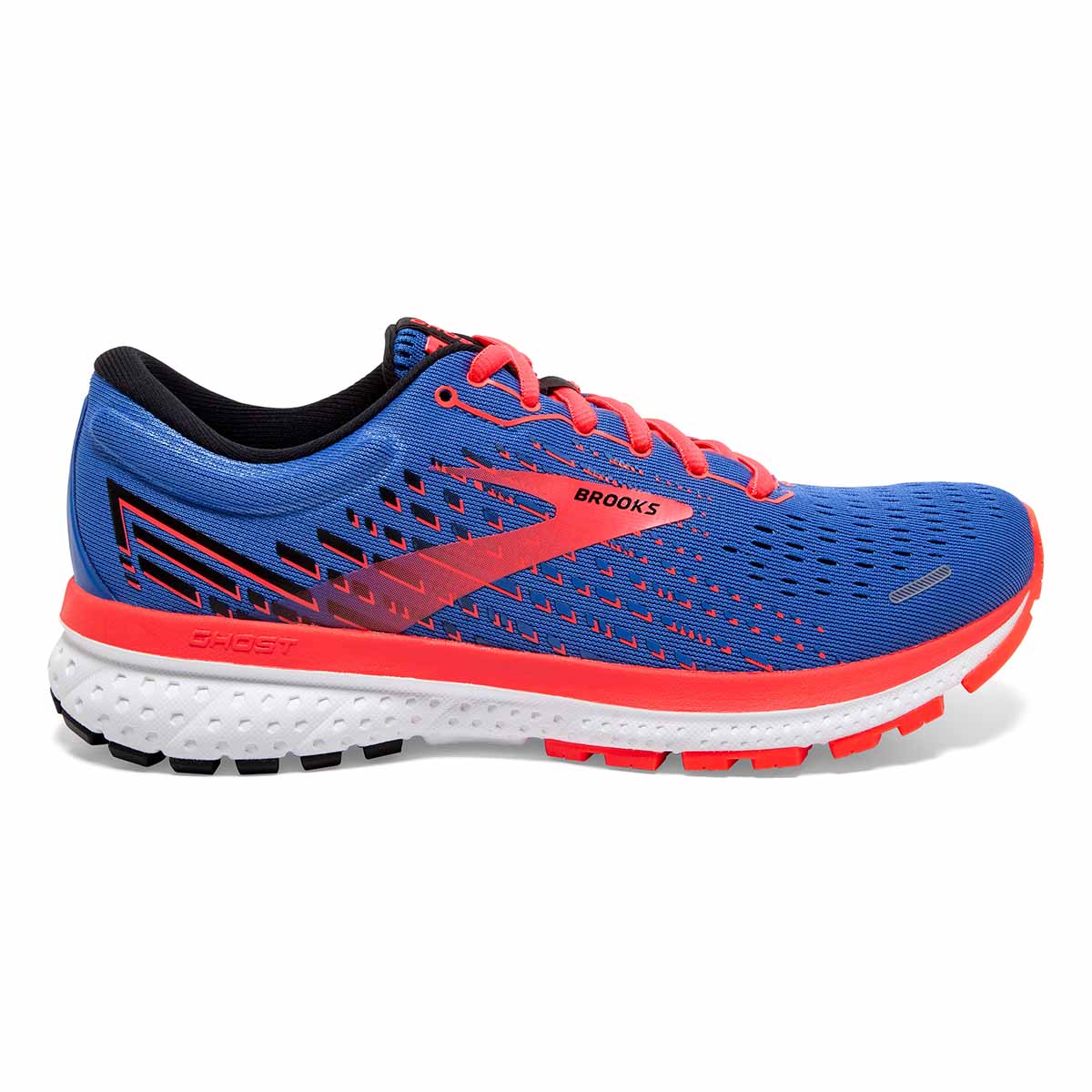 Brooks Ghost 13 - Blue - Coral - White