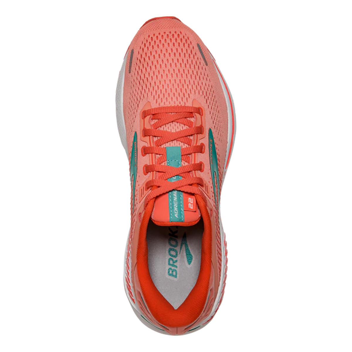 Brooks Adrenaline GTS 22 - Coral - Latigo Bay - White