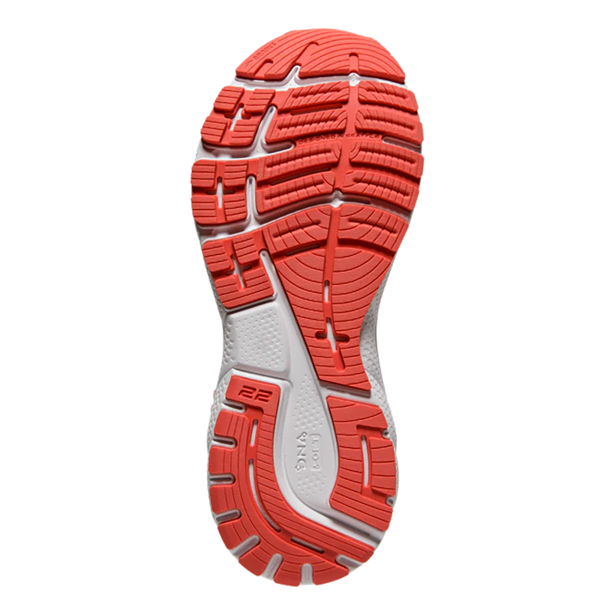 Brooks Adrenaline GTS 22 - Coral - Latigo Bay - White