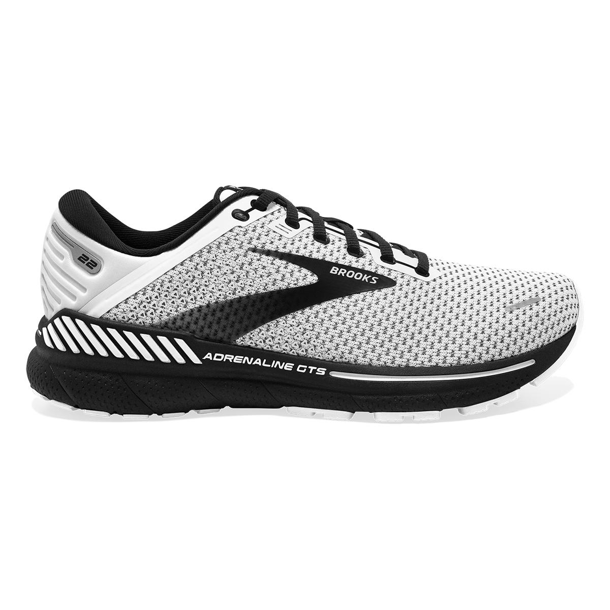 Brooks Adrenaline GTS 22 - White - Grey - Black