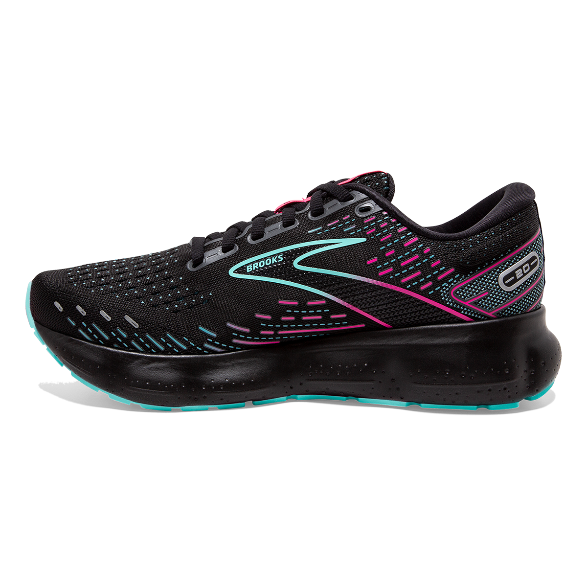 Brooks Glycerin 20 - Black - Blue Light - Pink