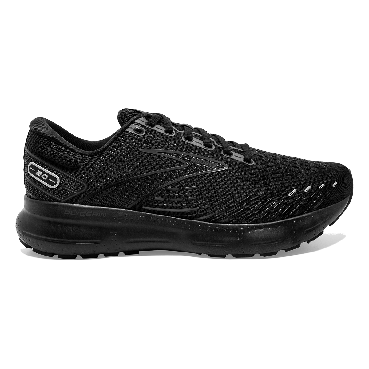 Brooks Glycerin 20 - Black - Black - Ebony