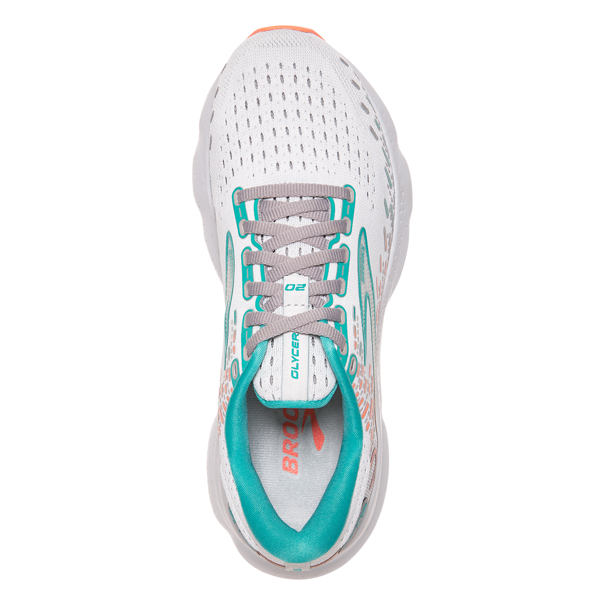 Brooks Glycerin 20 - Oyster - Latigo Bay - Coral