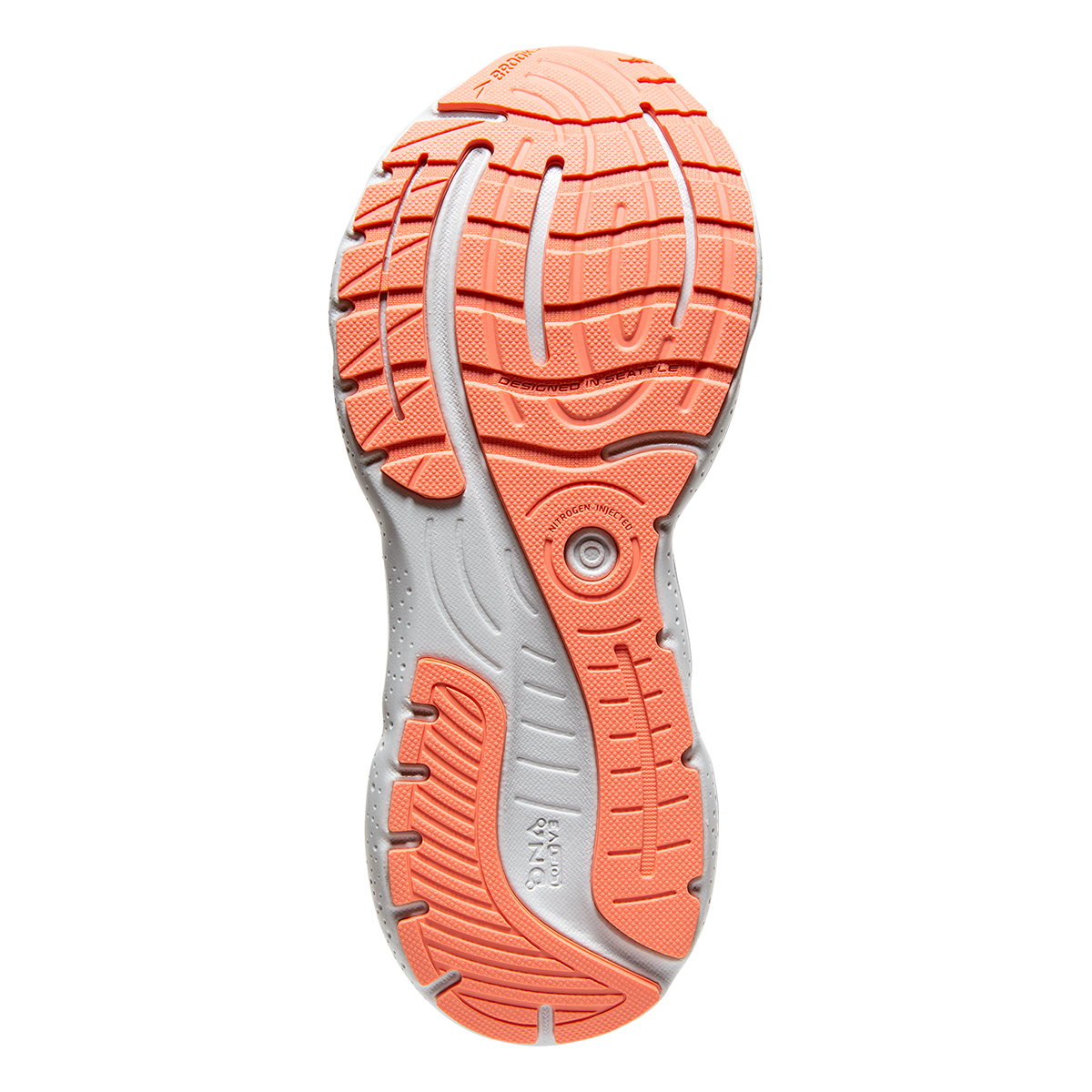 Brooks Glycerin 20 - Oyster - Latigo Bay - Coral