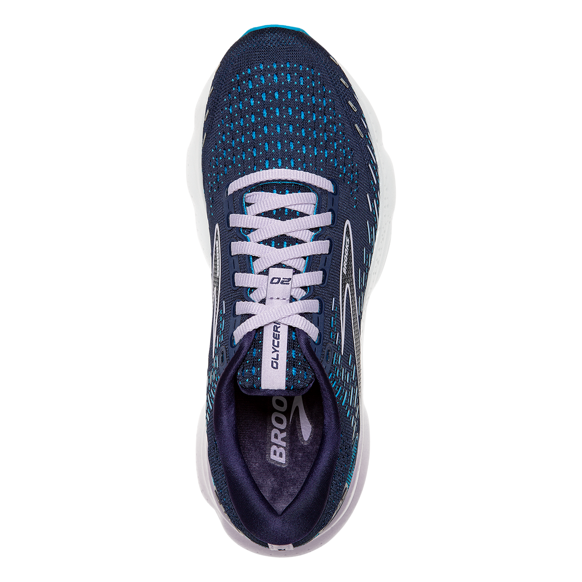 Brooks Glycerin 20 - Peacoat - Ocean - Pastel Lilac