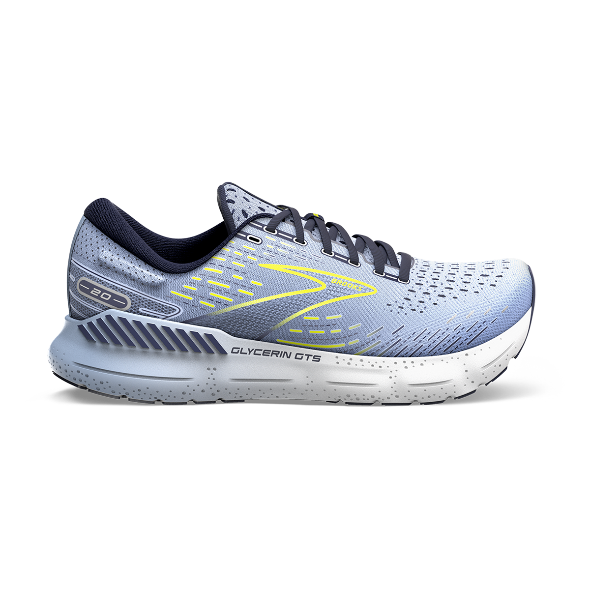 Brooks Glycerin GTS 20 - Light Blue - Peacoat - Nightlife