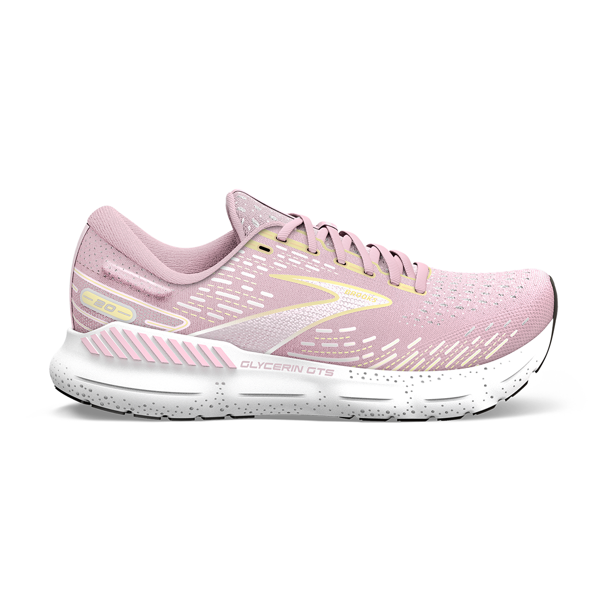 Brooks Glycerin GTS 20 - Pink - Yellow - White