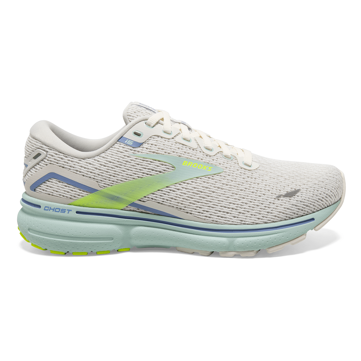 Brooks Ghost 15 - Coconut - Skylight - Nightlife