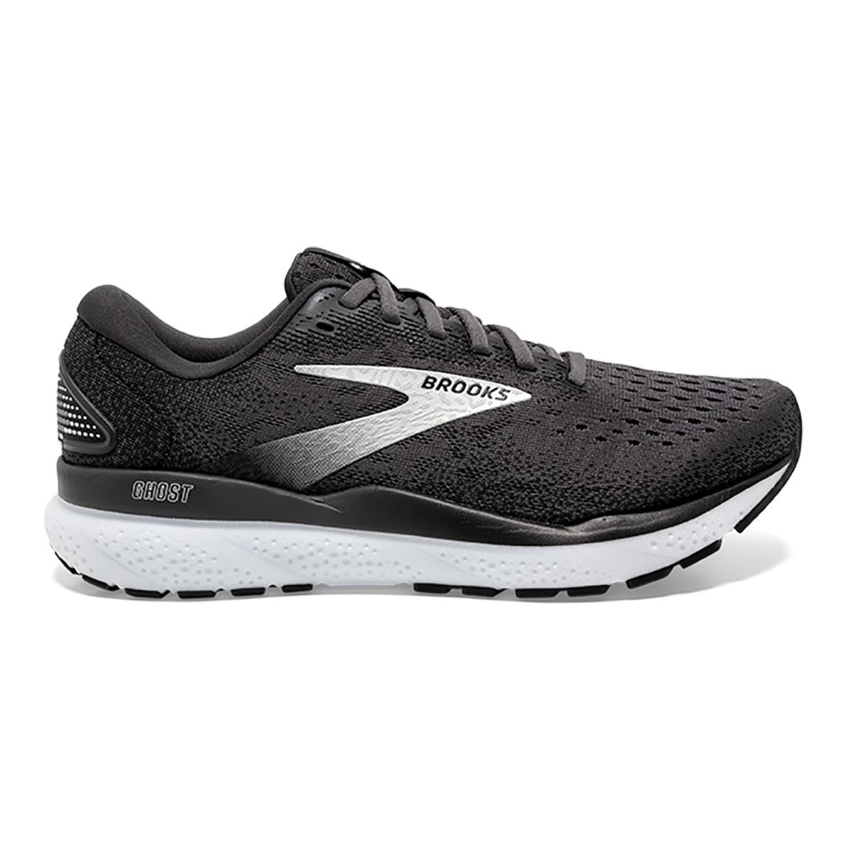 Brooks Ghost 16 - Black - Grey - White