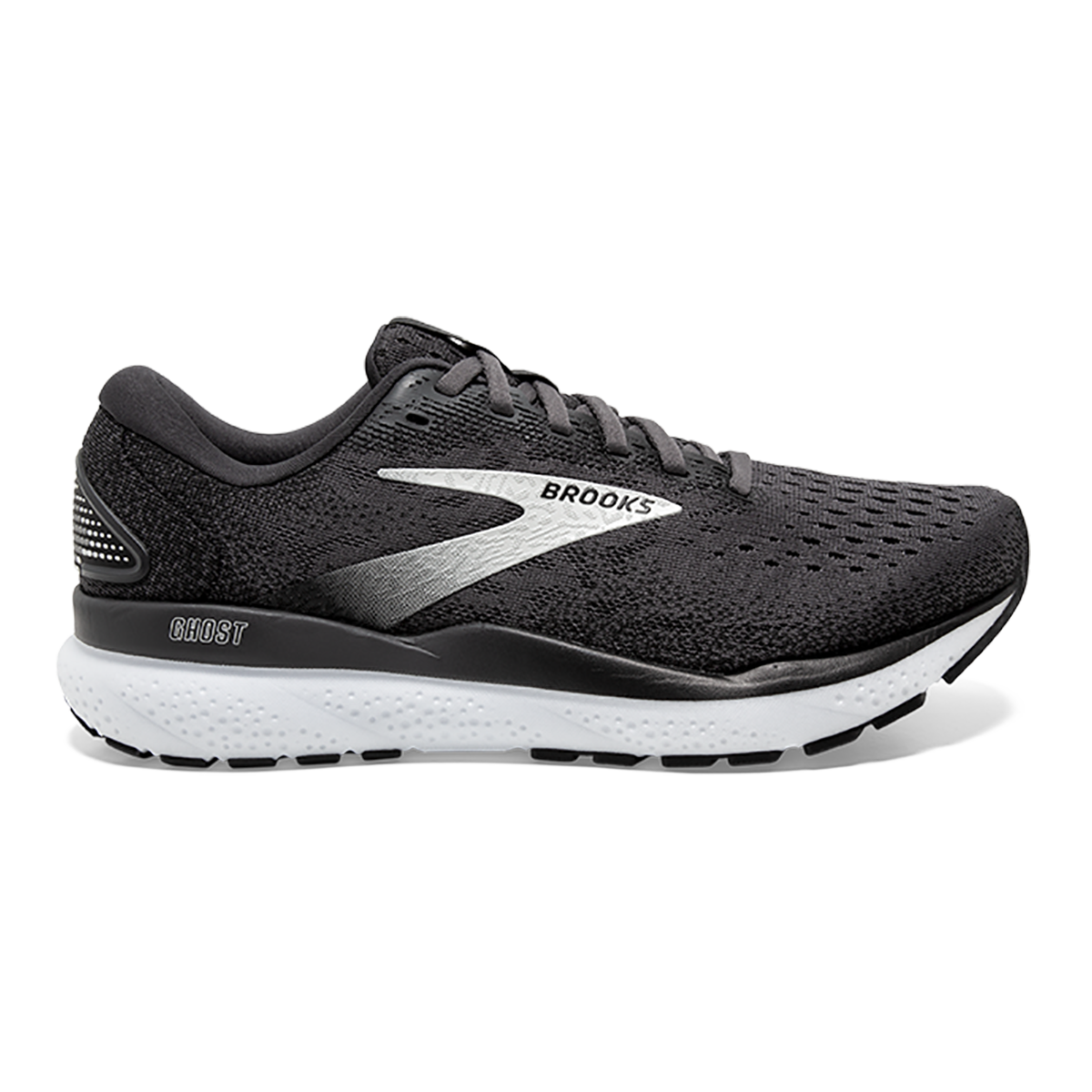 Brooks Ghost 16 - Black - Grey - White