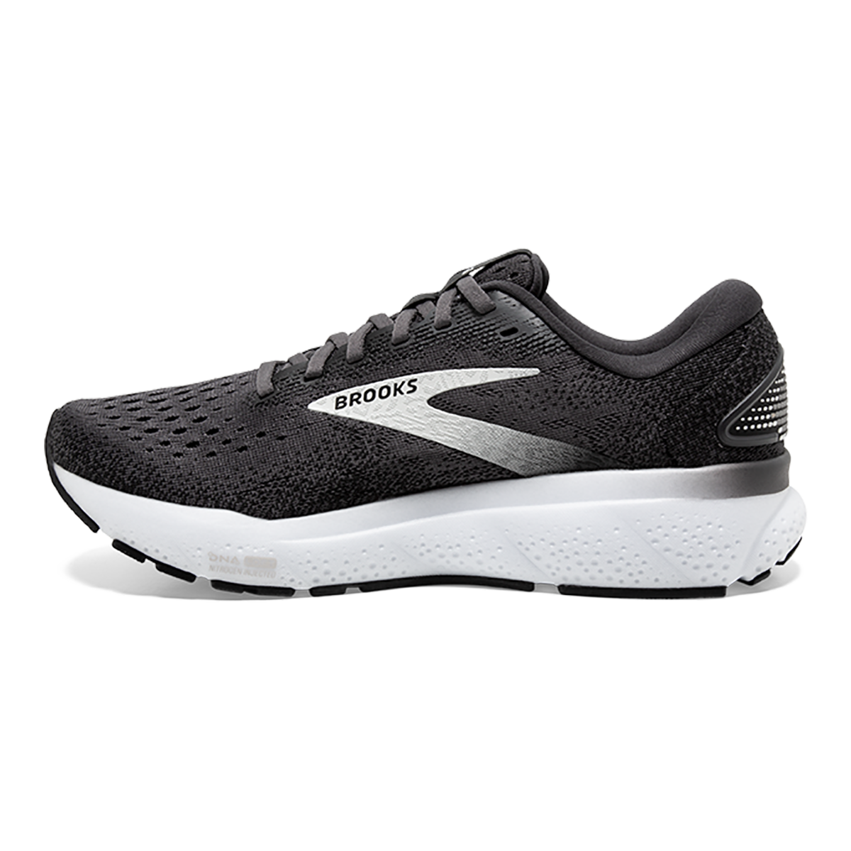 Brooks Ghost 16 - Black - Grey - White