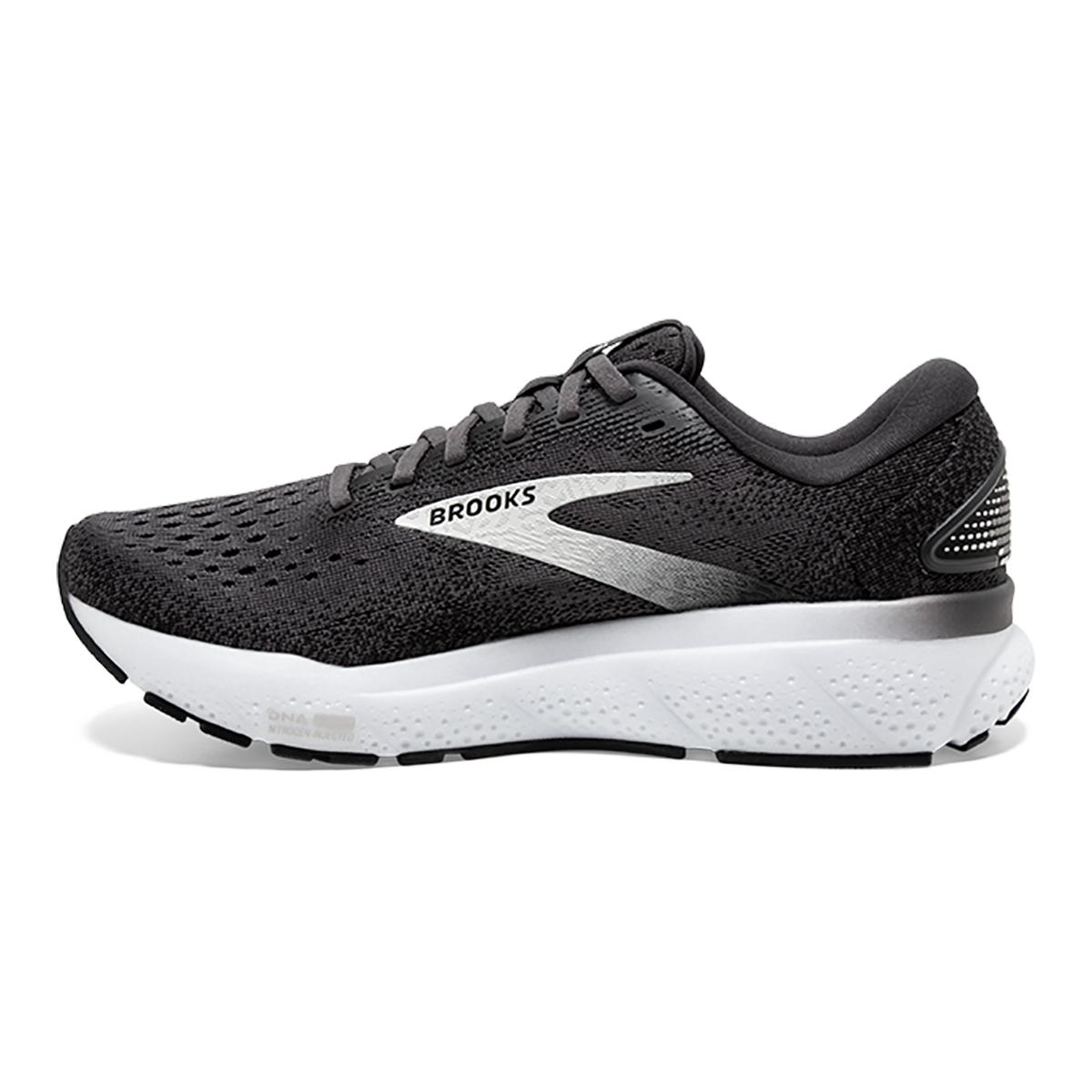 Brooks Ghost 16 - Black - Grey - White