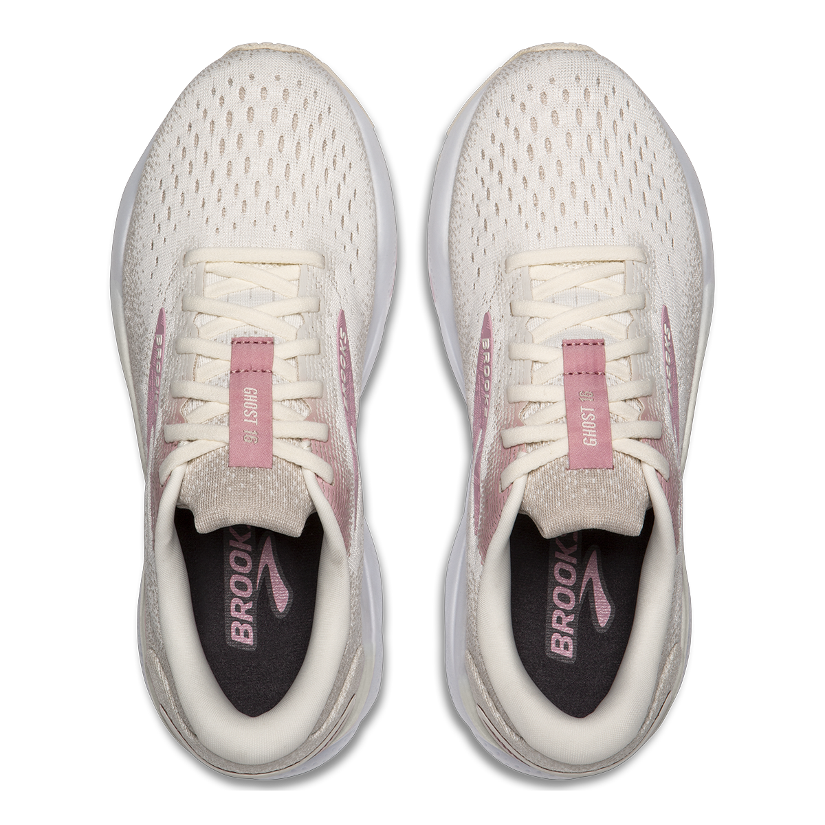 Brooks Ghost 16 - Coconut - Zephyr - White