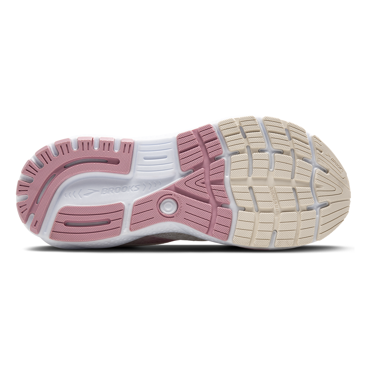 Brooks Ghost 16 - Coconut - Zephyr - White