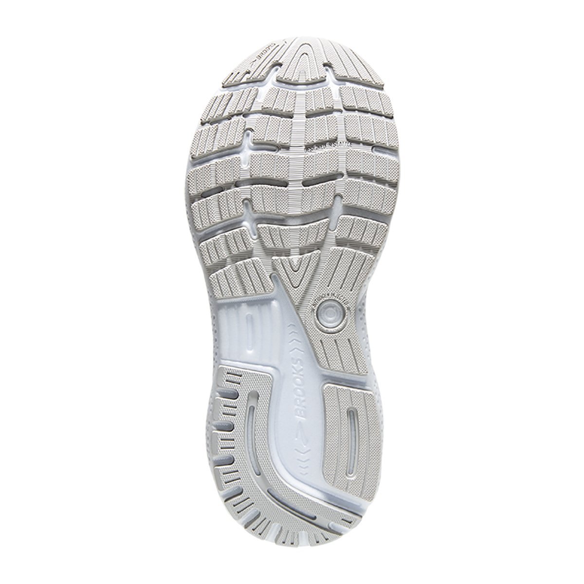 Brooks Ghost 16 - White - White - Grey