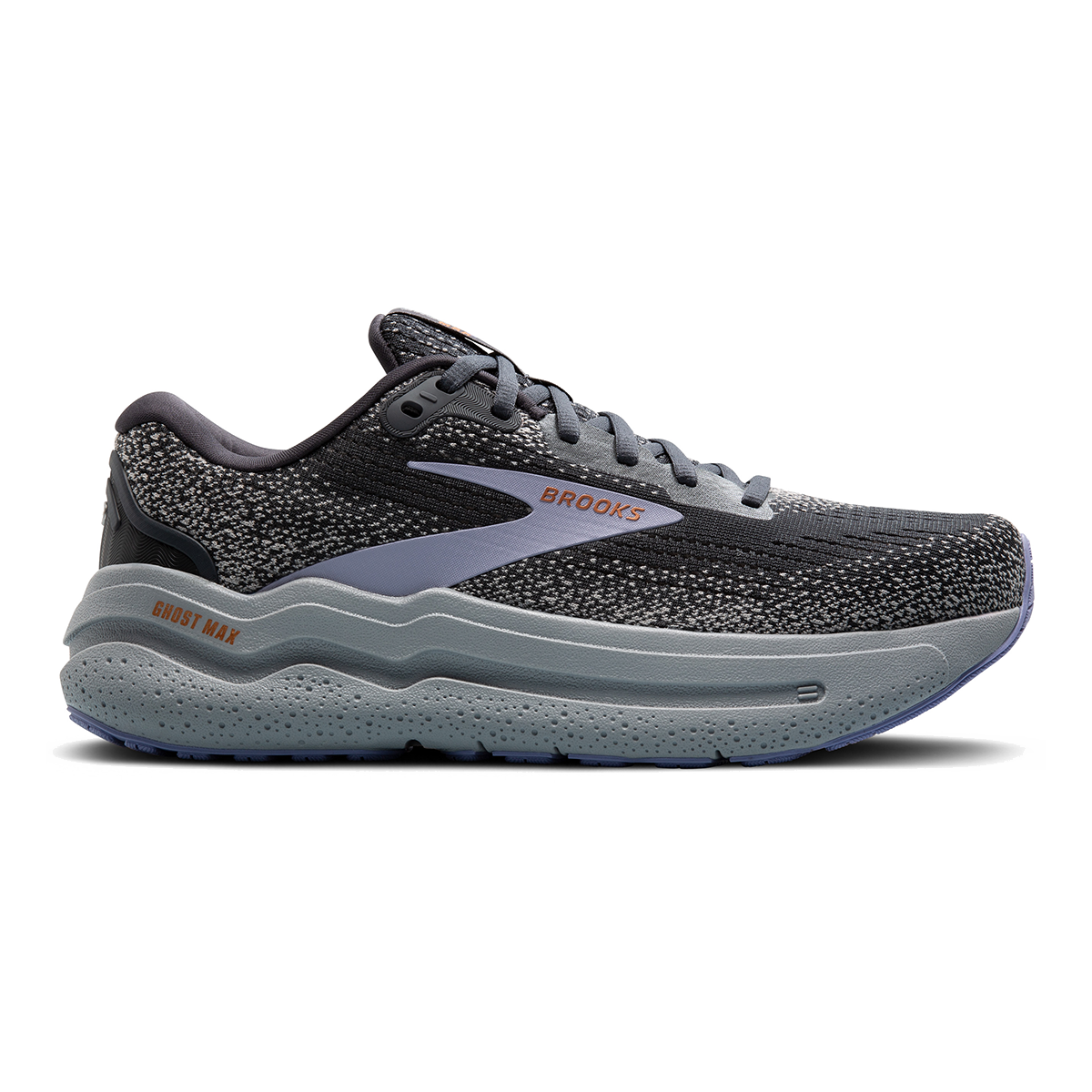 Brooks Ghost Max 2 - Ebony - Sweet Lavender - Alloy