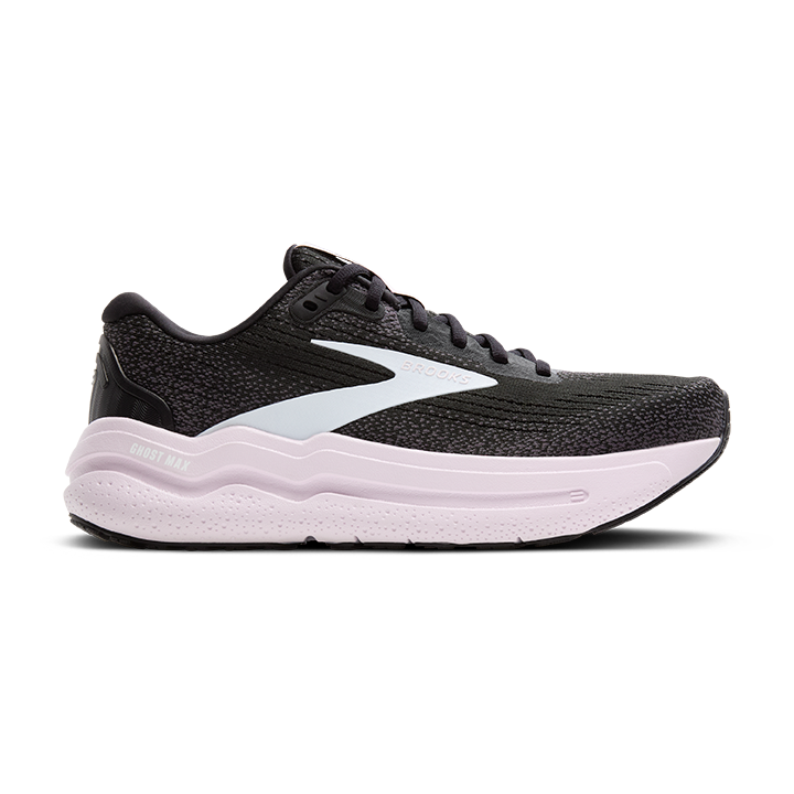 Brooks Ghost Max 2 - Black - White - Orchid Ice