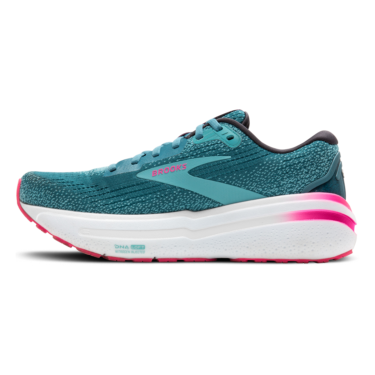 Brooks Ghost Max 2 - Storm Blue - Knockout Pink - Aqua