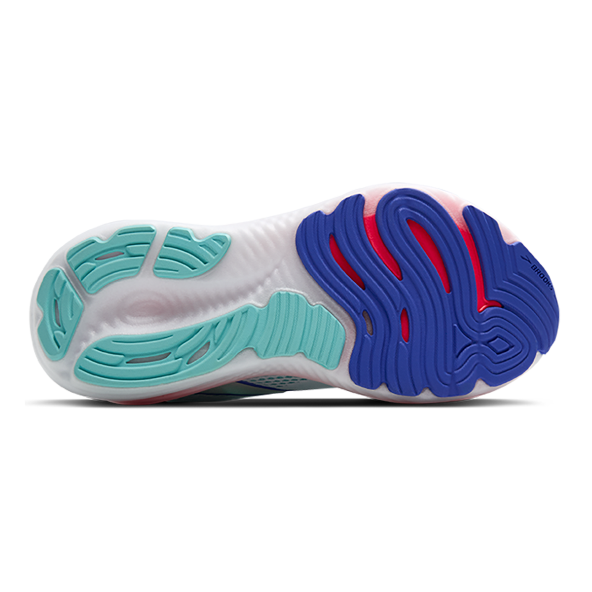 Brooks Glycerin 22 White - Limpet Shell - Amparo Blue