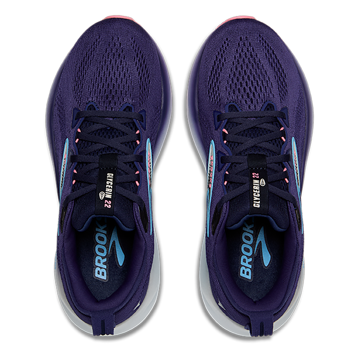 Brooks Glycerin 22 Blue Ribbon - Peacoat - Dianthus