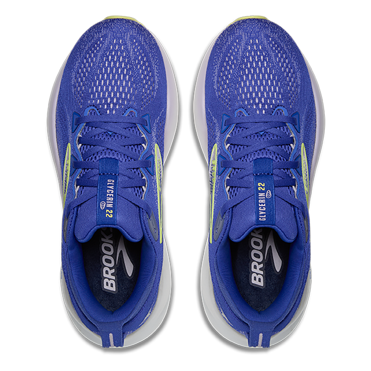 Brooks Glycerin 22 Amparo Blue - Hyper Iris - Yellow