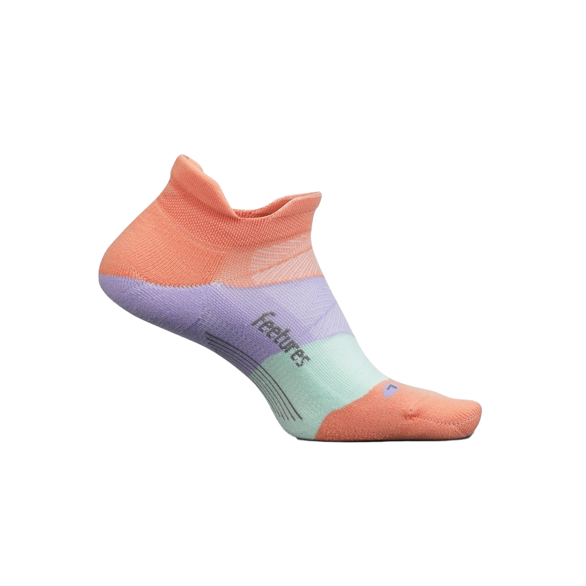 Feetures Elite Ultra Light No Show Tab - Pop Off Peach