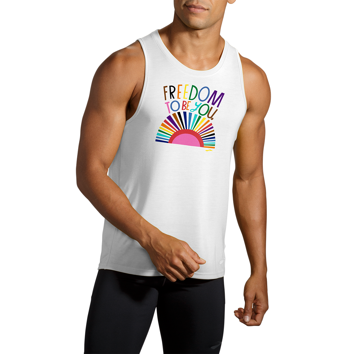 Brooks Distance Graphic Tank