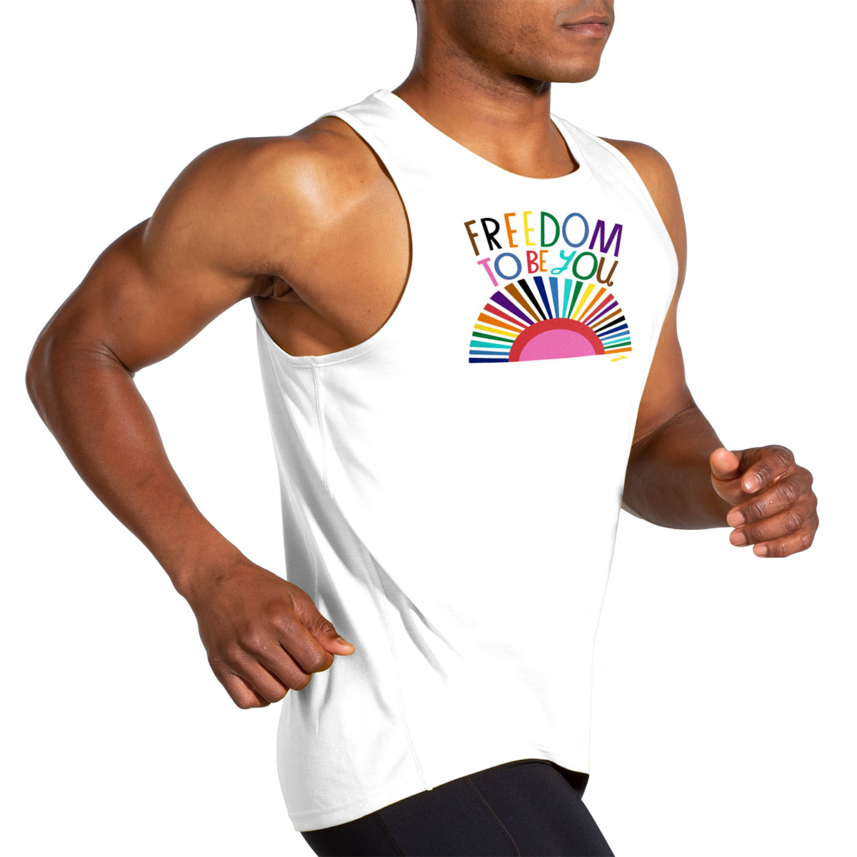 Brooks Distance Graphic Tank