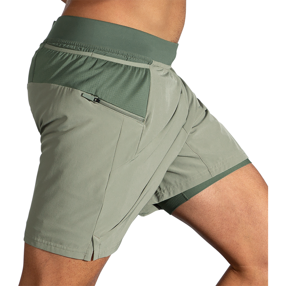 Brooks Sherpa 7" 2-in-1 Short