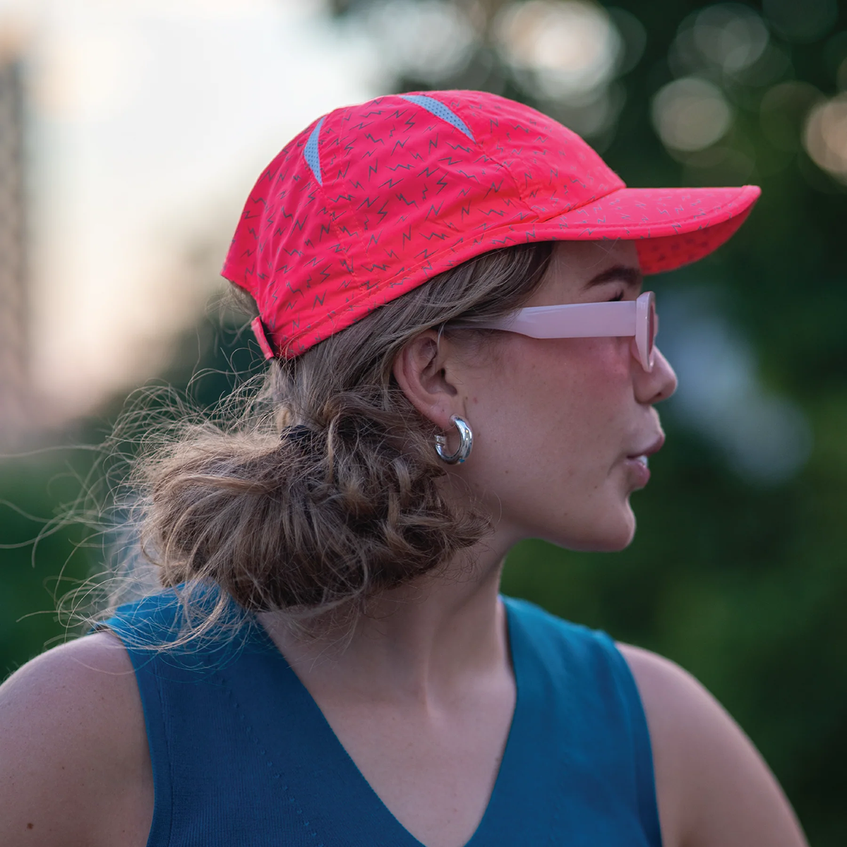 Sprints Neon Flash Reflective Hat