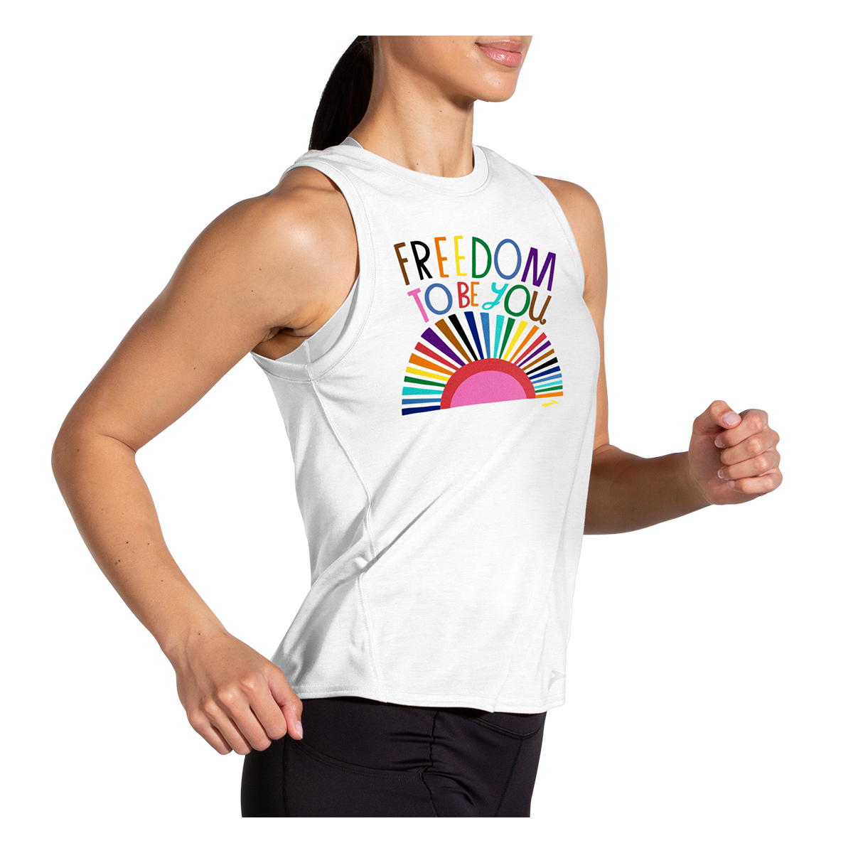 Brooks Distance Graphic Tank