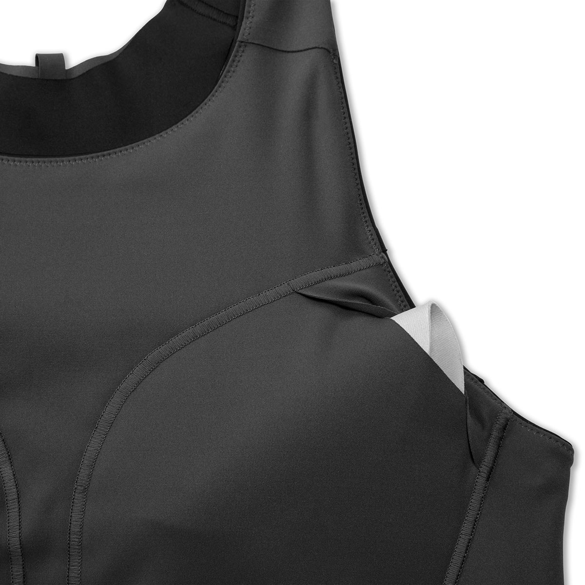 Brooks Drive 3 Pocket Run Bra - Black