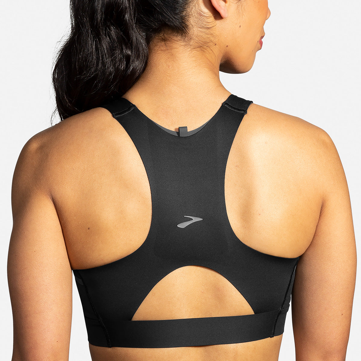 Brooks Drive 3 Pocket Run Bra - Black